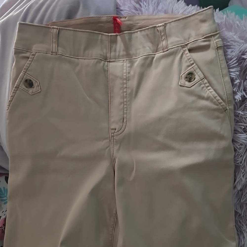 SPANX Tan Ankle Pants